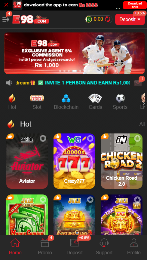 E98 Game