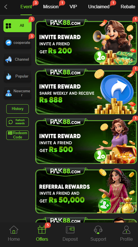 Pak88 Game App